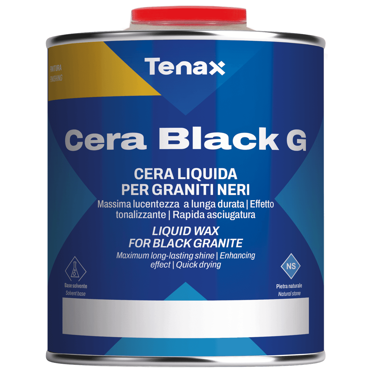 Воск жидкий Cera Black G (чёрный) 1л TENAX 039.240.629