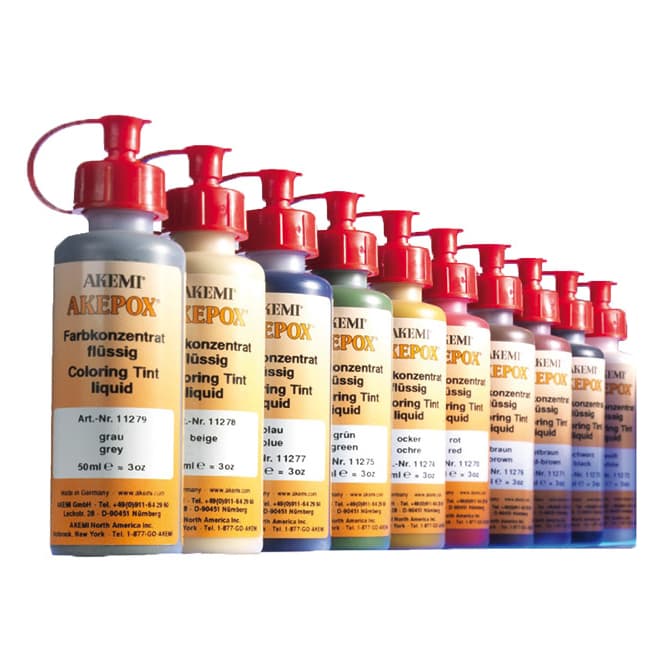 Краситель для клея AKEPOX коричневый Akemi Colouring pastes for AKEPOX Adhesives 11221