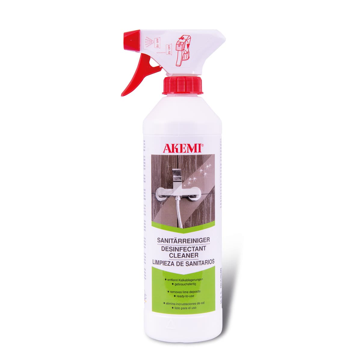 Дезинфицирующий очиститель Akemi Disinfectant Cleaner 1л 10826