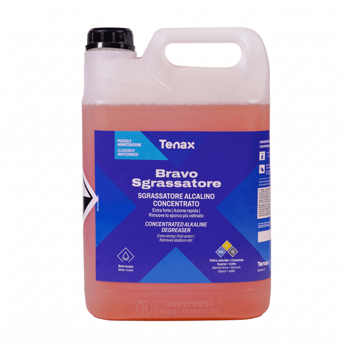 Очиститель Bravo Sgrassatore (щелочной) (5л) TENAX 039.200.5275